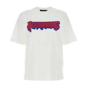 Dsquared2 Vit Jersey T-Shirt White, Dam