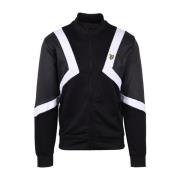 Lyle & Scott Randig Retro Track Top Black, Herr