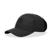 C.p. Company Klassisk Gabardine Goggle Cap Black, Herr