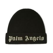 Palm Angels Svarta Hattar med Palm Angels Stil Black, Herr