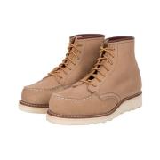 Red Wing Shoes Moc Toe Sand Mohave Stövlar - Storlek 35 Brown, Herr