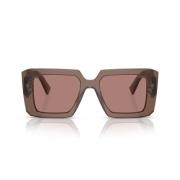 Prada Prada Oversized Fyrkantiga Solglasögon Brown, Unisex