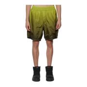 44 Label Group Lätta, bekväma bomulls-shorts Green, Herr