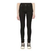 Rick Owens Jeans Black, Dam