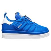 Moncler Quiltade Campus Låga Sneakers Blue, Dam