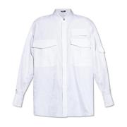 Versace Jacquardskjorta White, Dam