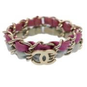 Chanel Vintage Pre-owned Metall armband Pink, Dam