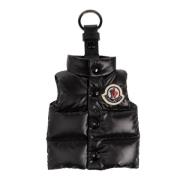 Moncler Nyckelring i dunvästform Black, Herr