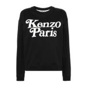 Kenzo Svarta Sweatshirts för Kvinnor Black, Dam