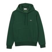 Lacoste Grön Joggertröja med Huva Green, Herr