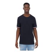 Tommy Hilfiger Blå herr T-shirt med logga Blue, Herr