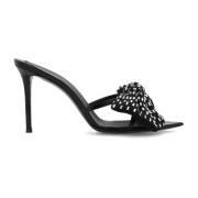 Giuseppe Zanotti Alexandrine heeled mules Black, Dam