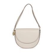 Stella McCartney Medium Flap Axelväska White, Dam