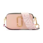 Marc Jacobs Rose Multi Snapshot Liten Kameraväska Pink, Dam