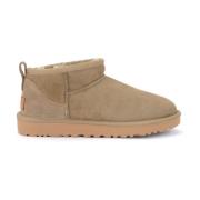 UGG Klassisk Ultra Mini Mockastövel i Antilopfärg Brown, Dam