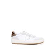 Philippe Model Leopard Pony Skin Mode Sneakers White, Dam