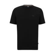 Boss Stilren Kortärmad T-Shirt Black, Herr