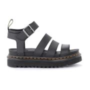 Dr. Martens Svart läder Blaire sandal Black, Dam