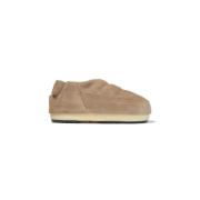 Moon Boot Beige Sandaler med Vattenavvisande, Elastisk Hälrem Beige, D...