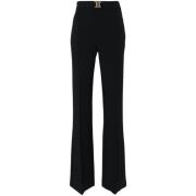 Elisabetta Franchi Svarta Byxor - Pants Black, Dam