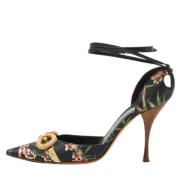 Casadei Pre-owned Pre-owned Satin klackskor Black, Dam