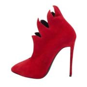 Giuseppe Zanotti Pre-owned Pre-owned Mocka stvlar Red, Dam