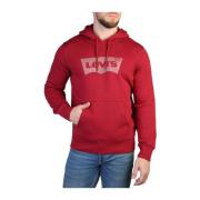 Levi's Herr Sweatshirt i enfärgad Red, Herr