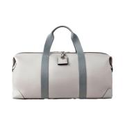 Mulberry Heritage Medium Clipper Weekend Bag Gray, Herr