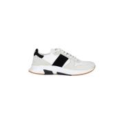 Tom Ford Vita Sneakers för Män White, Herr