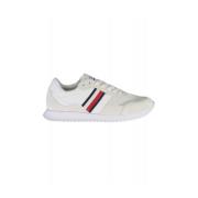 Tommy Hilfiger Herr Sneakers i vitt White, Herr