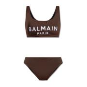 Balmain Tvådelad baddräkt Brown, Dam