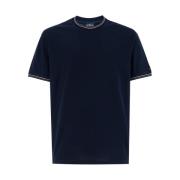 Paul & Shark Randig Crew Neck T-shirt Blue, Herr