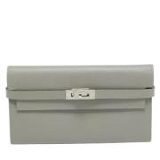 Hermès Vintage Pre-owned Laeder plnbcker Gray, Dam