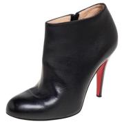 Christian Louboutin Pre-owned Pre-owned Laeder stvlar Black, Dam