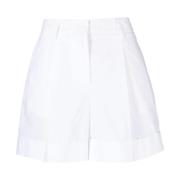 P.a.r.o.s.h. Stiliga Sommar Shorts Uppgradering White, Dam