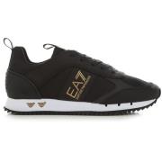 Emporio Armani EA7 Svart Guld Sneaker från EA7 Black, Herr