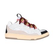 Lanvin Sneakers Curb White, Dam