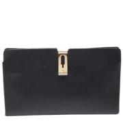 Anya Hindmarch Pre-owned Pre-owned Laeder kuvertvskor Black, Dam