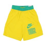 Nike Basketball Shorts Speed Yellow/Green Yellow, Herr