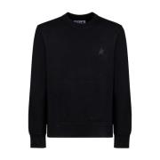 Golden Goose Black Star Sweatshirt Black, Herr