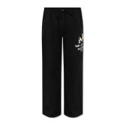 Amiri Sweatpants med logotyp Black, Herr