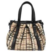 Burberry Vintage Pre-owned Plast totevskor Black, Dam