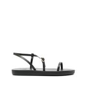 Ancient Greek Sandals Svart Niove Flip Flop Sandal Black, Dam