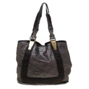 Chloé Pre-owned Pre-owned Laeder totevskor Gray, Dam