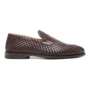 Brunello Cucinelli Italienska läderloafers Brown, Herr