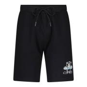 Iceberg Casual Elastisk Midja Shorts Black, Herr