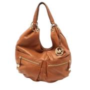 Michael Kors Pre-owned Pre-owned Laeder handvskor Brown, Dam