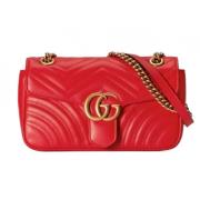 Gucci Cross Body Bags Red, Dam