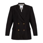 Moschino Dubbelknäppt blazer Black, Dam