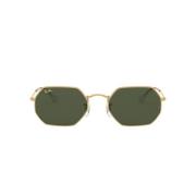 Ray-Ban Rb3556 Solglasögon Octagonal Legend Guldpolariserad Green, Dam